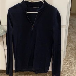 J. Lindenberg quarterzip lightweight sweater